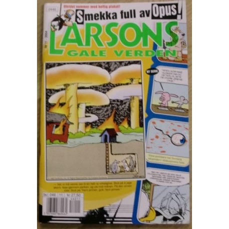 Larsons gale verden: 2004 - Nr. 11 - Med plakat!
