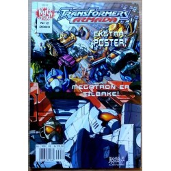 Transformers Armada: 2003 - Nr. 2 - Med poster!