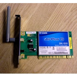 Nettverkskort: D-Link: AirPlus G - DWL-G510 - Trådløst (PCI)
