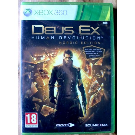 Xbox 360: Deus Ex: Human Revolution: Nordic Edition (Square Enix)