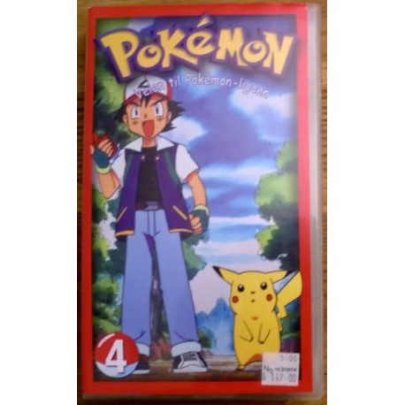 Pokemon: Nr. 4 - Veien til Pokemon-ligaen (VHS)