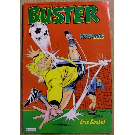 Buster: 1988 - Nr. 2 - Med Super-Mac og Eric Castel
