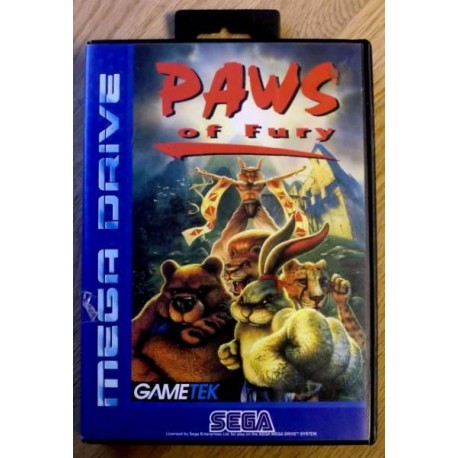 SEGA Mega Drive: Paws of Fury (Gametek)