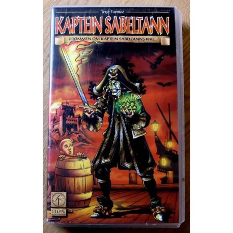 Kaptein Sabeltann: Drømmen om Kaptein Sabeltanns rike (VHS)