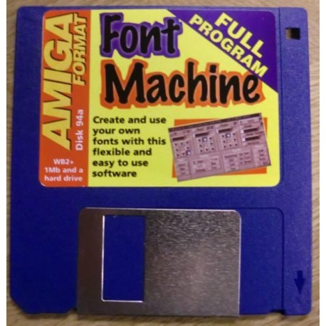 Amiga Format Disk Nr. 94A: Font Machine