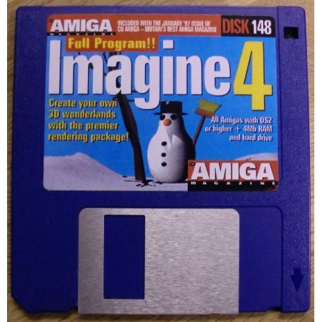 CU Amiga Cover Disk Nr. 148: Imagine 4