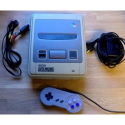 Super Nintendo: Komplett SNES konsoll