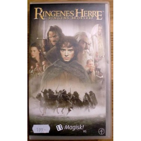 Ringenes Herre: Ringens Brorskap (VHS)