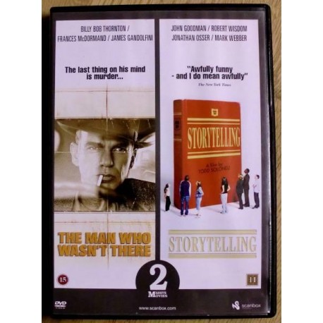 2 x DVD: The Man Who Wasn't There og Storytelling (DVD)